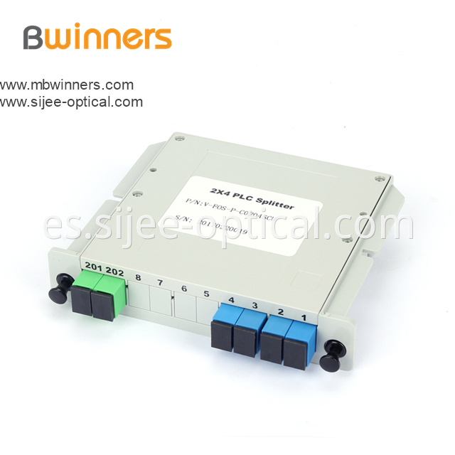 Insertion Module 2x4 Plc Splitter Scapc Connector